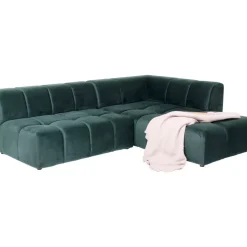 Ecksofa Belami Velvet Dunkelgrun Rechts 265Cm