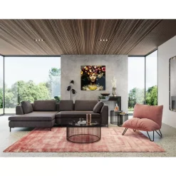 Ecksofa Gianni Dolce Dunkelgrau Links