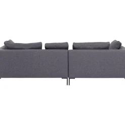 Ecksofa Gianni Dolce Dunkelgrau Links