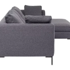 Ecksofa Gianni Dolce Dunkelgrau Rechts