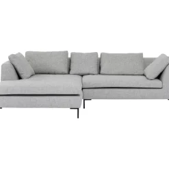 Ecksofa Gianni Dolce Hellgrau Links