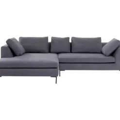 Ecksofa Gianni Grau Links