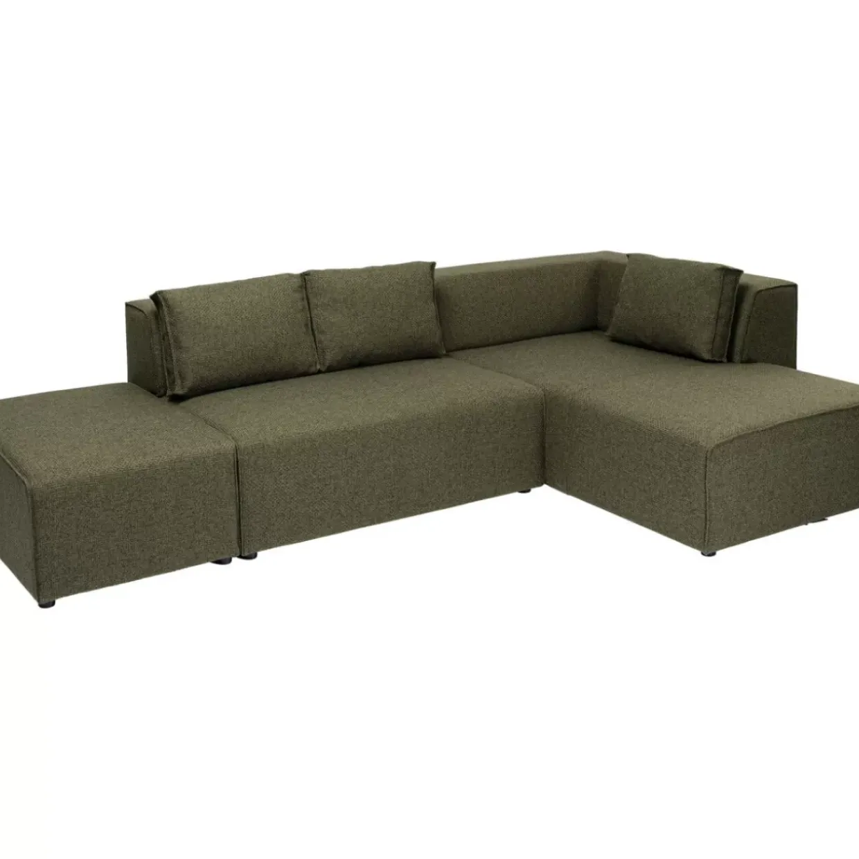 Ecksofa Infinity Dolce Grun Rechts