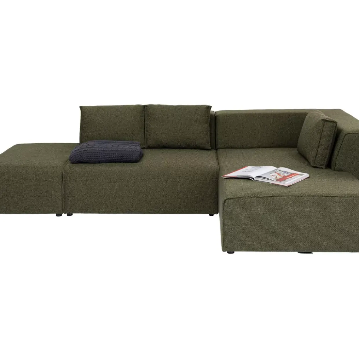 Ecksofa Infinity Dolce Grun Rechts