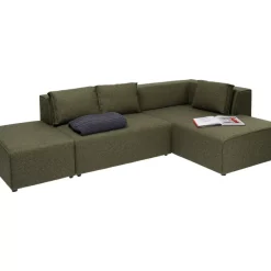 Ecksofa Infinity Dolce Grun Rechts