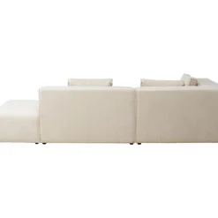 Ecksofa Infinity Ottomane Cord Creme Links