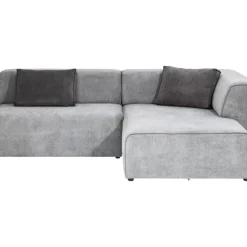 Ecksofa Infinity Ottomane Grau Rechts