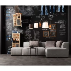 Ecksofa Infinity Ottomane Grau Rechts