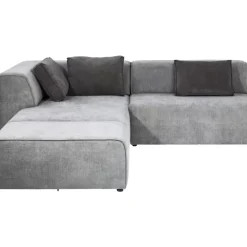 Ecksofa Infinity Ottomane Grau Links