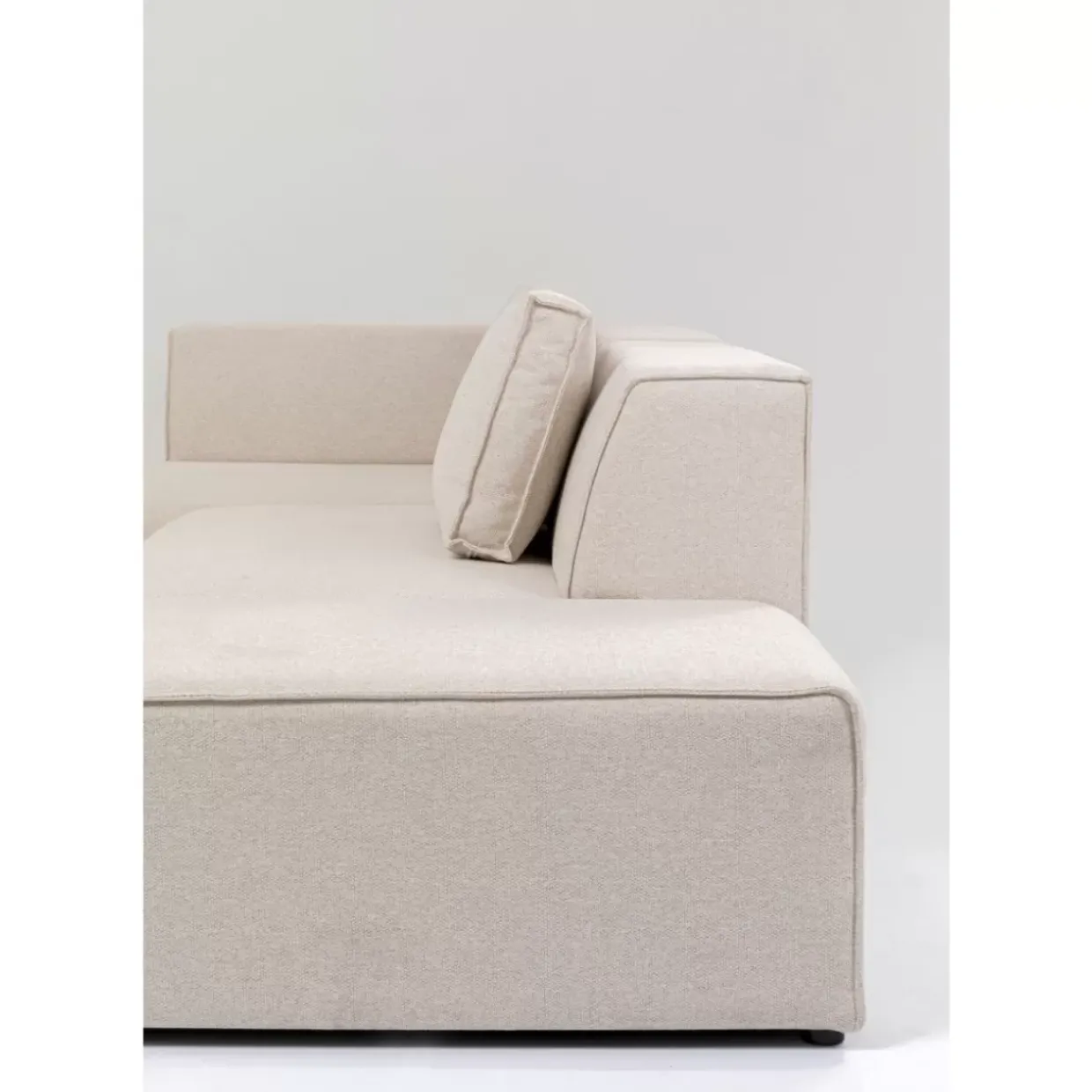 Ecksofa Infinity Ottomane Creme Links