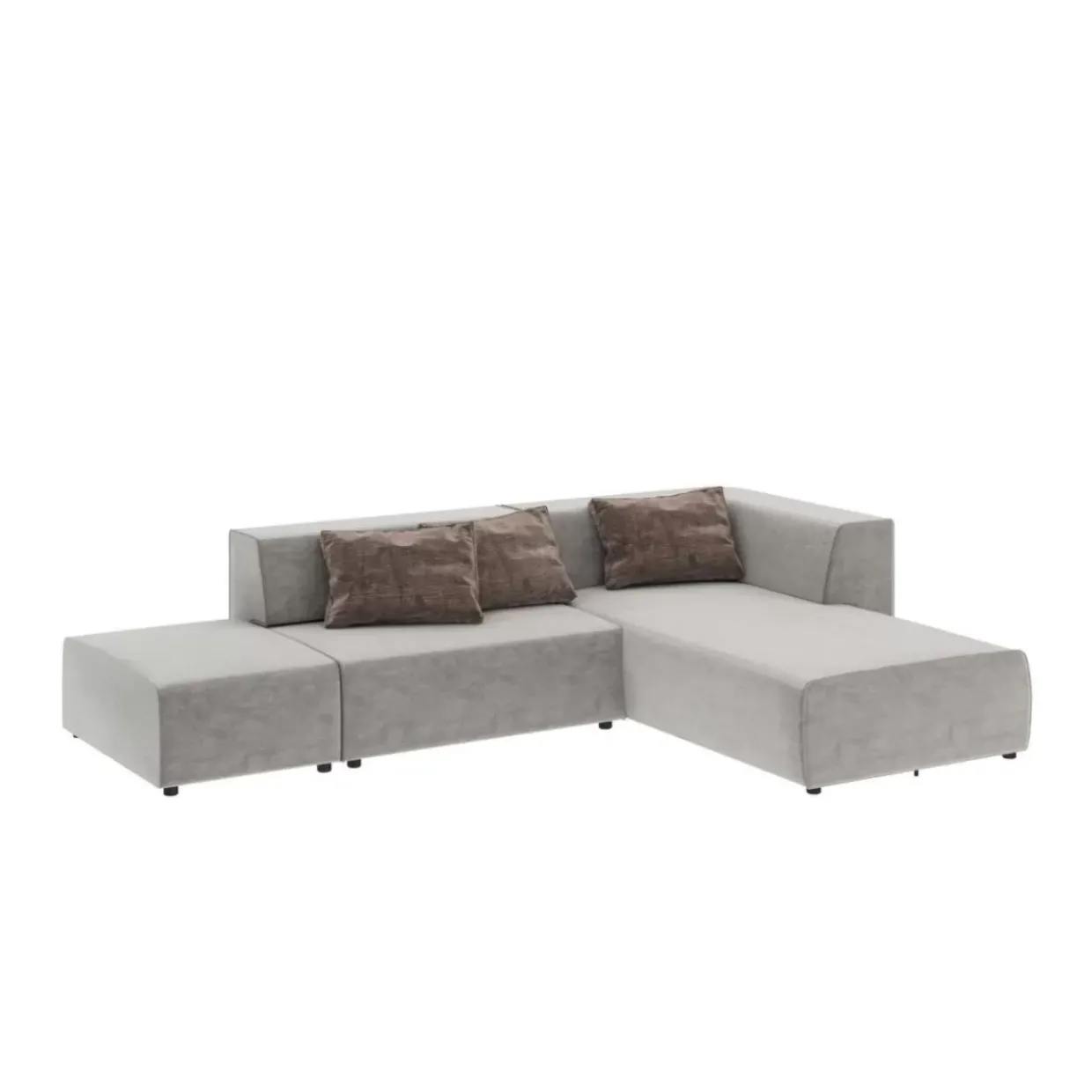 Ecksofa Infinity Vegas Grau 337Cm