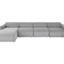 Ecksofa Lucca Grau Links 331Cm