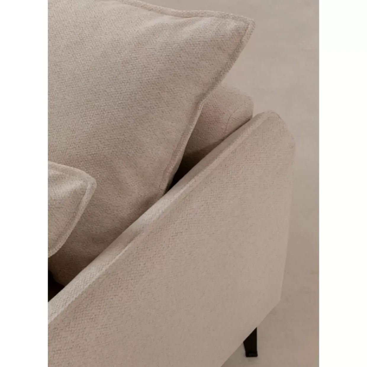 Ecksofa Monza Rechts Creme 296Cm