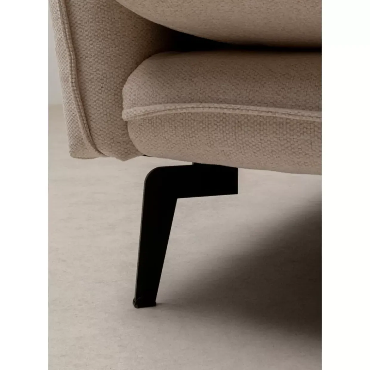 Ecksofa Monza Rechts Creme 296Cm