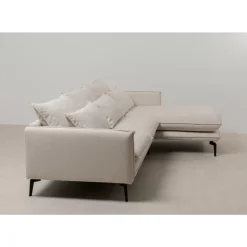 Ecksofa Monza Rechts Creme 296Cm