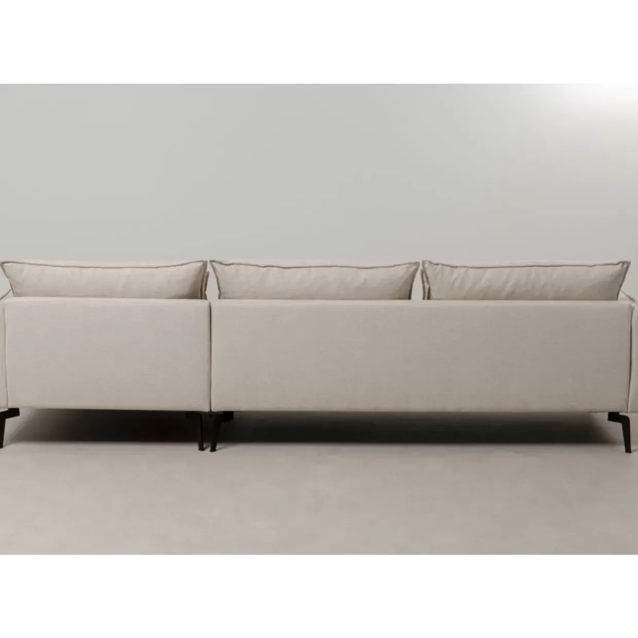 Ecksofa Monza Rechts Creme 296Cm