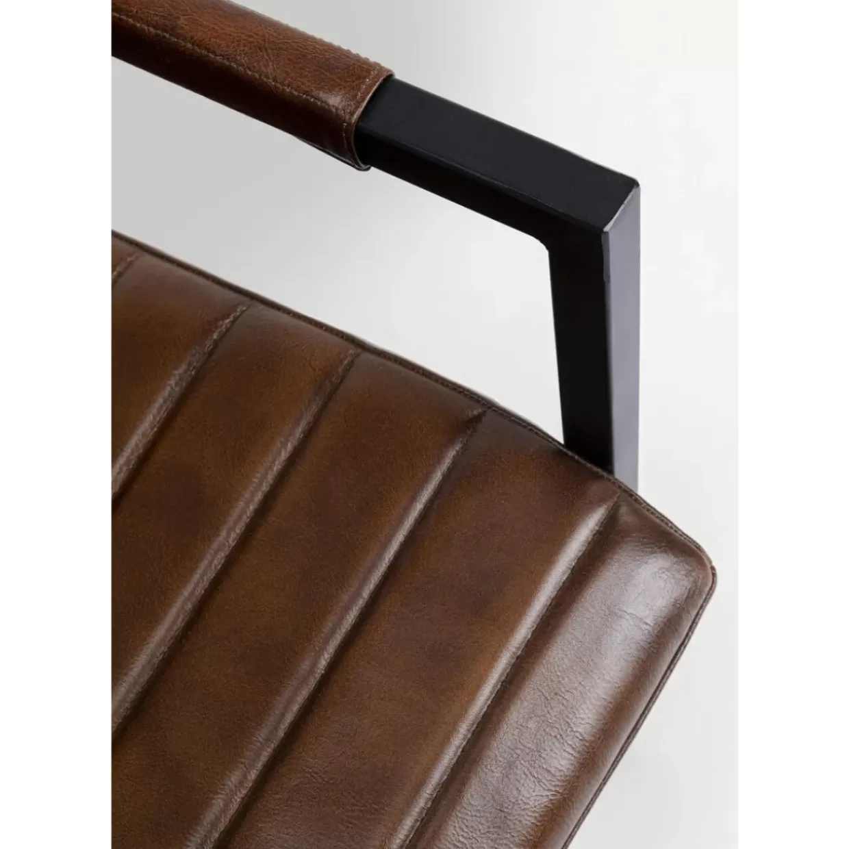 Freischwinger Lola Leder Braun