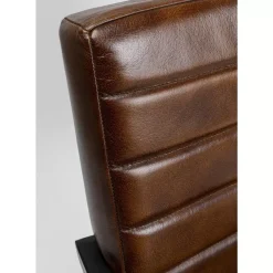 Freischwinger Lola Leder Braun