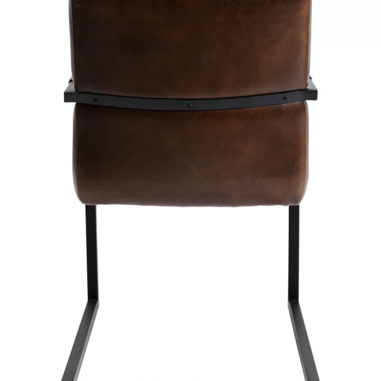 Freischwinger Lola Leder Braun