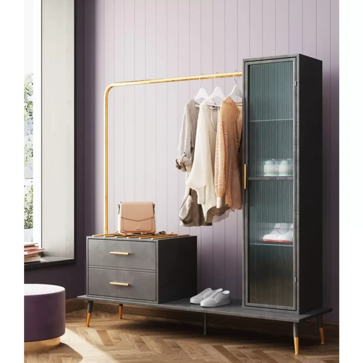 Garderobenschrank La Gomera 170X180Cm