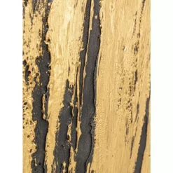 Gerahmtes Bild Abstract Schwarz 80X120Cm