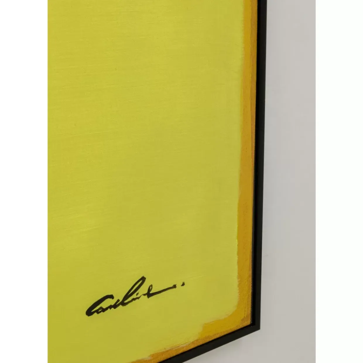 Gerahmtes Bild Abstract Shapes Gelb 113X113Cm