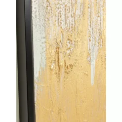 Gerahmtes Bild Abstract Weis 80X120Cm