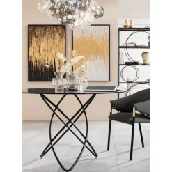 Gerahmtes Bild Abstract Weis 80X120Cm