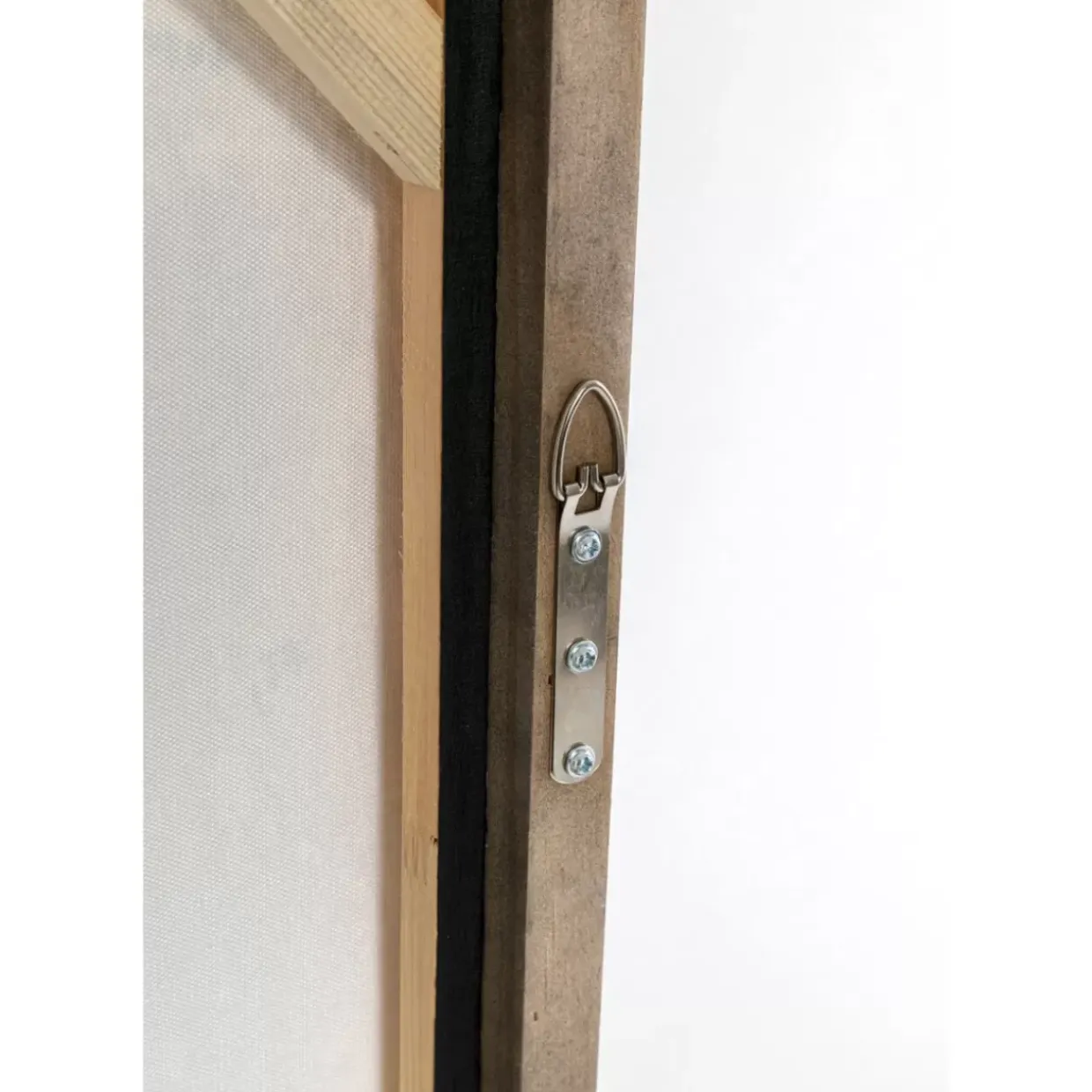 Gerahmtes Bild Dust Grau 100X100Cm