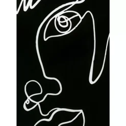 Gerahmtes Bild Faccia Arte Drawing 150X100Cm