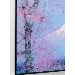 Gerahmtes Bild Fuji 100X120Cm