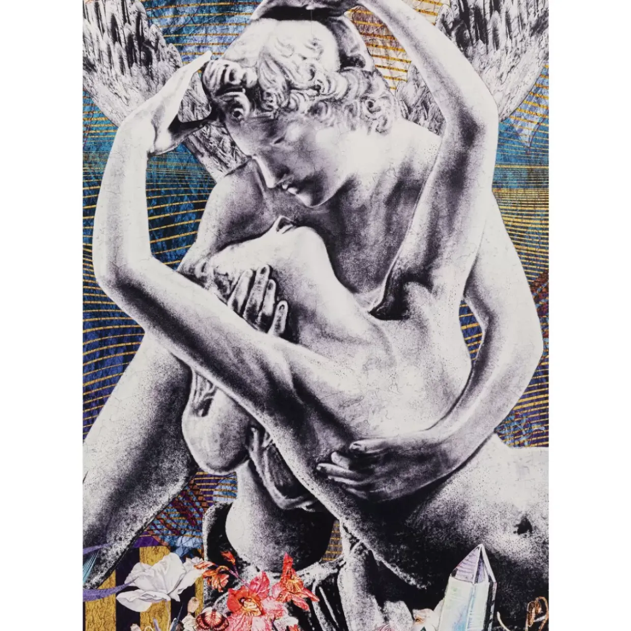 Gerahmtes Bild Lovers 180X106Cm