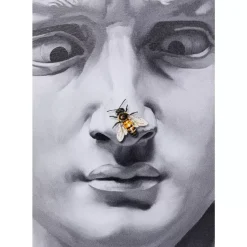 Gerahmtes Bild Statue 100X125Cm