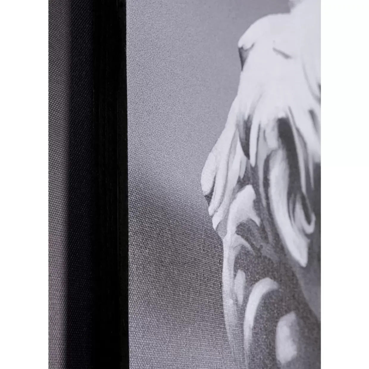 Gerahmtes Bild Statue 100X125Cm