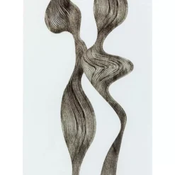 Glasbild Abstract Art Part Ii 80X120Cm