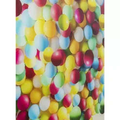 Glasbild Balloon Elephant 100X150Cm