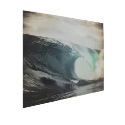 Glasbild Big Wave 180X120Cm