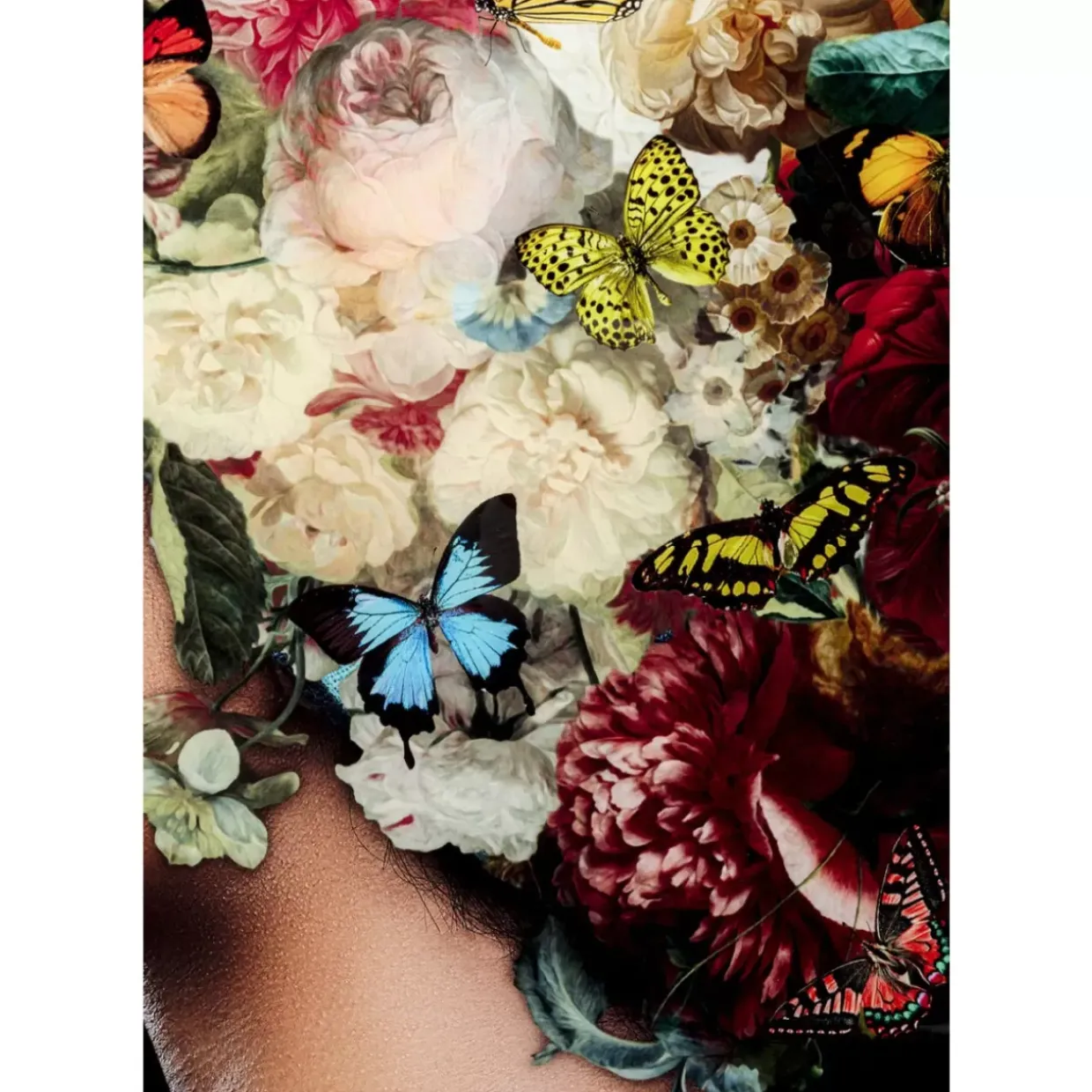 Glasbild Bunch Of Flowers 150X100Cm