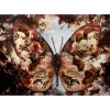 Glasbild Butterfly 150X100Cm