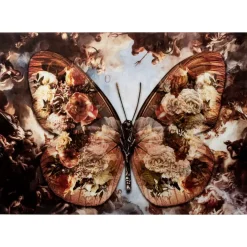 Glasbild Butterfly 150X100Cm