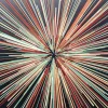 Glasbild 3D Light Speed 100X100Cm