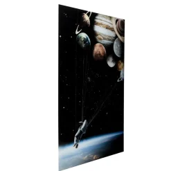 Glasbild Flying Astronaut 100X150Cm