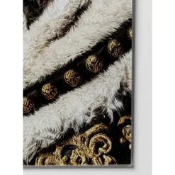 Glasbild King Pug 40X60Cm