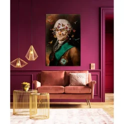 Glasbild Noble Butterfly 100X150Cm