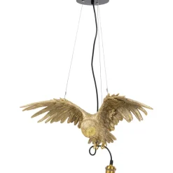 Hangeleuchte Animal Owl Gold