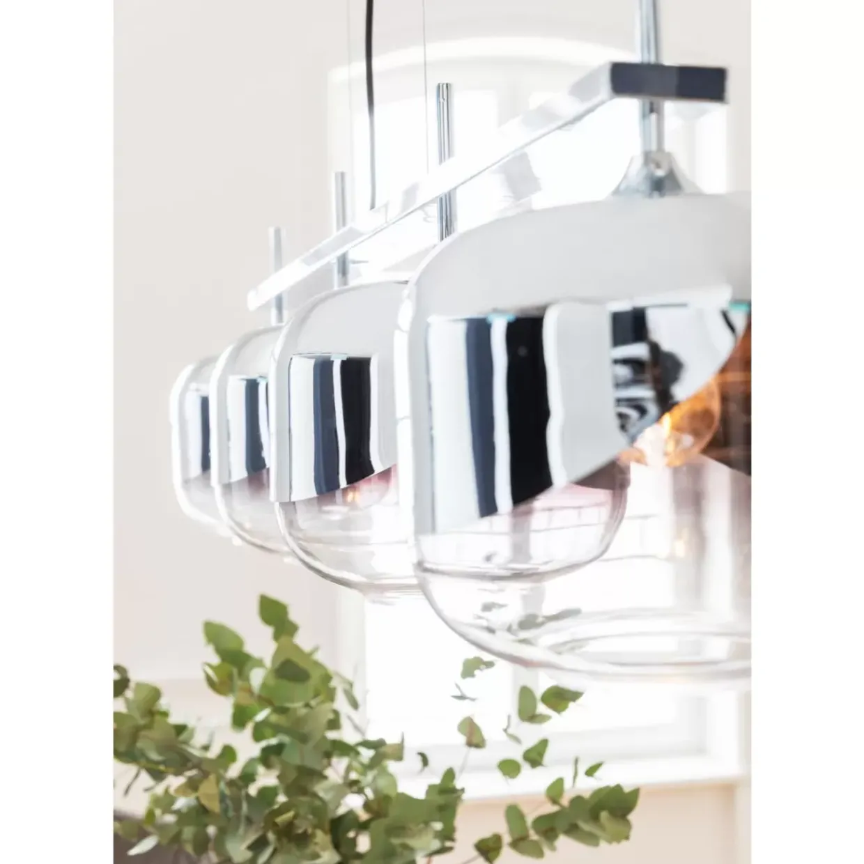 Hangeleuchte Chrome Goblet Quattro O25Cm