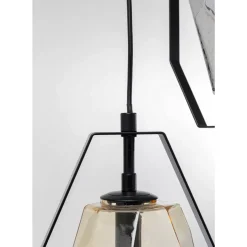 Hangeleuchte Diamond Fever Spiral Schwarz O42Cm