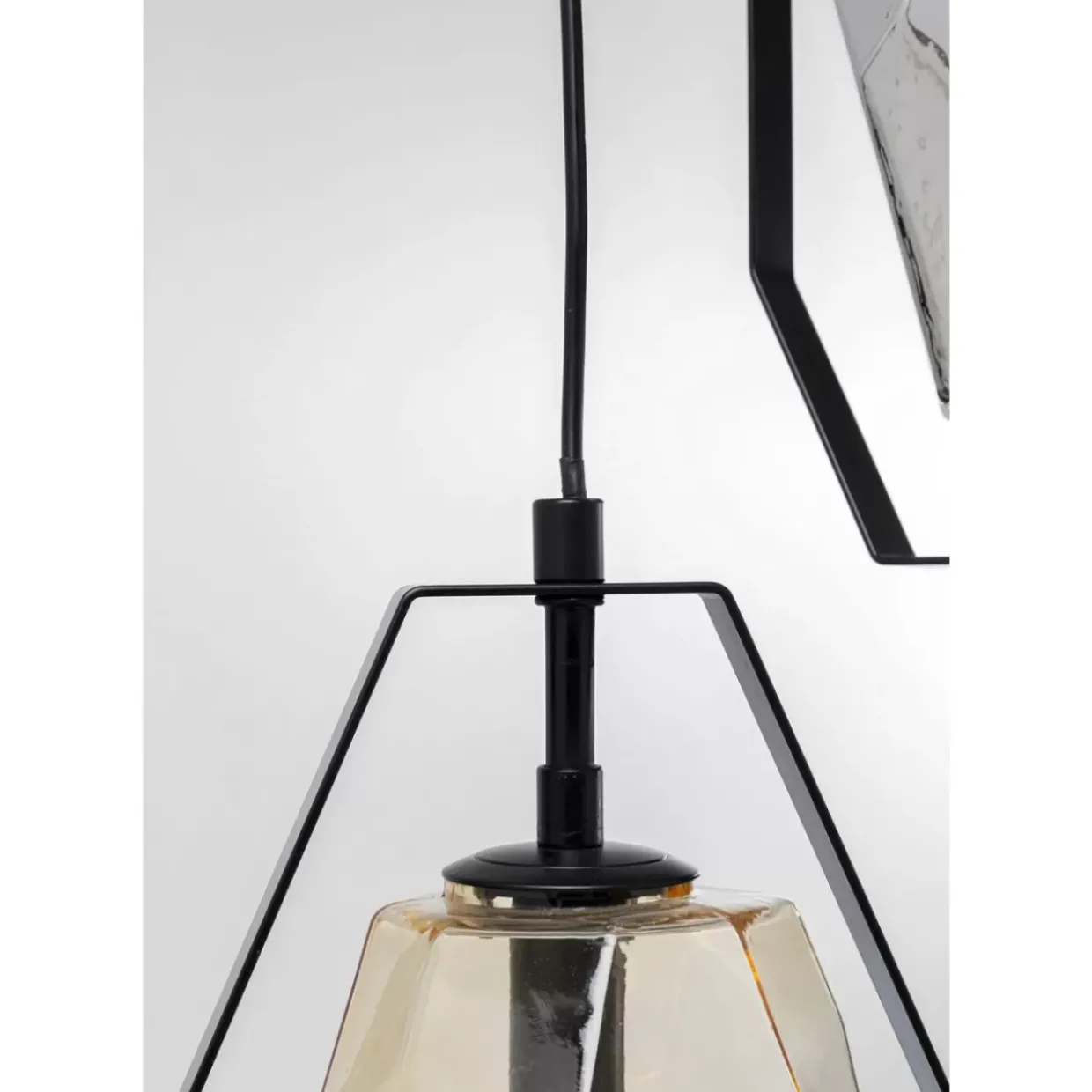 Hangeleuchte Diamond Fever Spiral Schwarz O42Cm