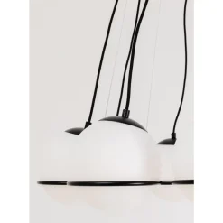 Hangeleuchte Globes Schwarz