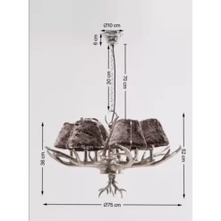 Hangeleuchte Huntsman 6Er